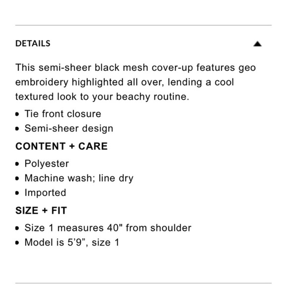 NWT Torrid 3X Swim Coverup - Picture 3 of 5